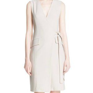 Theory Livwilth Sleeveless Wrap Dress